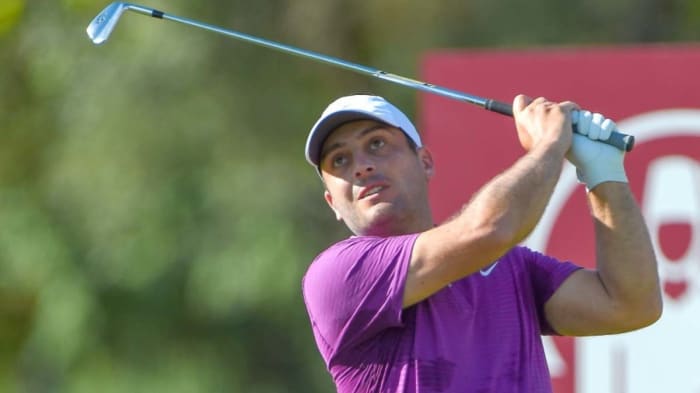 Francesco Molinari (ITA) watches his tee shot on 8 during Rd2 of the 2020 Shriner's Hospital for Children Open, TPC Summerlin, Las Vegas, NV. 10/9/2020.
Picture: Golffile | Ken Murray
All photo usage must carry mandatory copyright credit (© Golffile | Ken Murray)